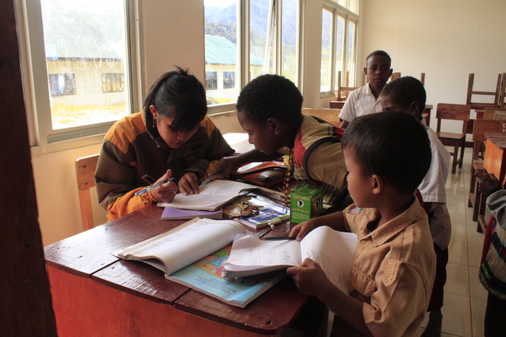 Pelaksanaan UN SMP Lancar,Kabupaten Puncak Siap Laksanakan UN SD